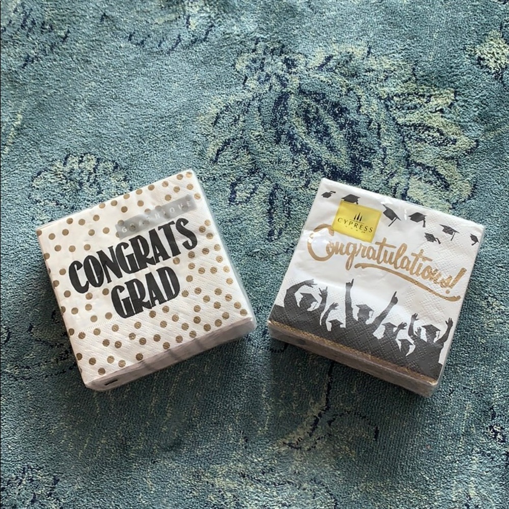 2 packs of “Congratulations Grad” Party Napkins
